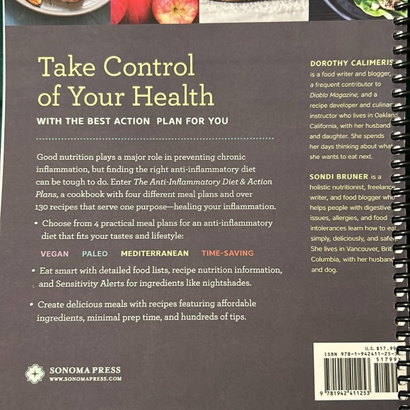 Anti-inflammatory diet and action plan cookbook - Picture 3 of 3